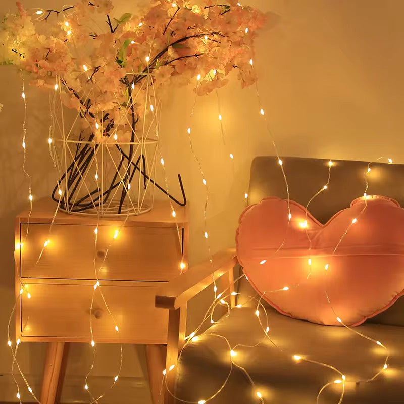 Magic LED Flexible Wire Ambient Lights - Plug Operated - Running Function - 10 Meter - Waterproof