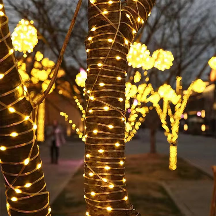 Magic LED Flexible Wire Ambient Lights - Plug Operated - Running Function - 10 Meter - Waterproof