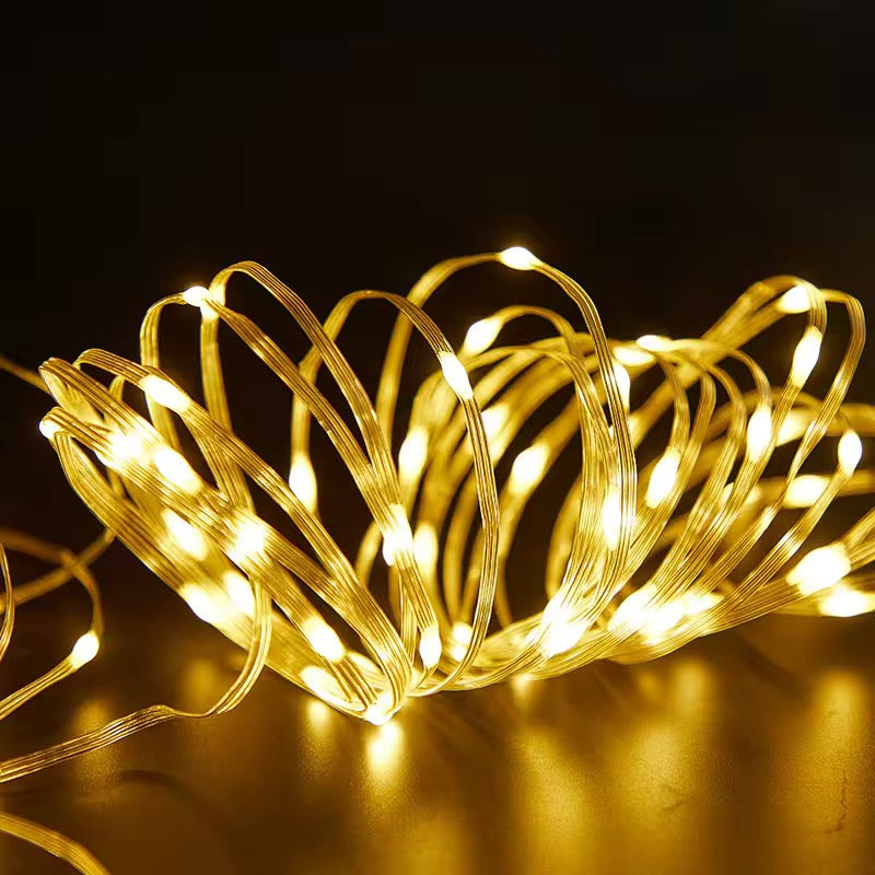 Magic LED Flexible Wire Ambient Lights - Plug Operated - Running Function - 10 Meter - Waterproof