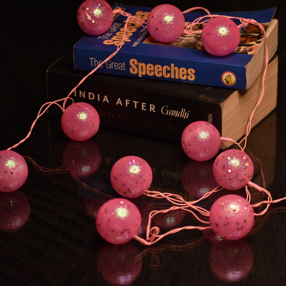 Big Sparkle Ball Light (4 Meters, 6 cm)