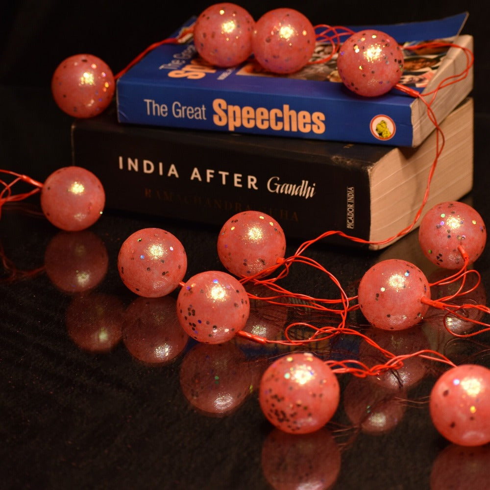 Big Sparkle Ball Light (4 Meters, 6 cm)