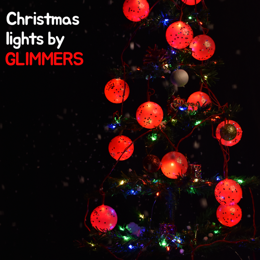 Big Sparkle Ball Light (4 Meters, 6 cm)