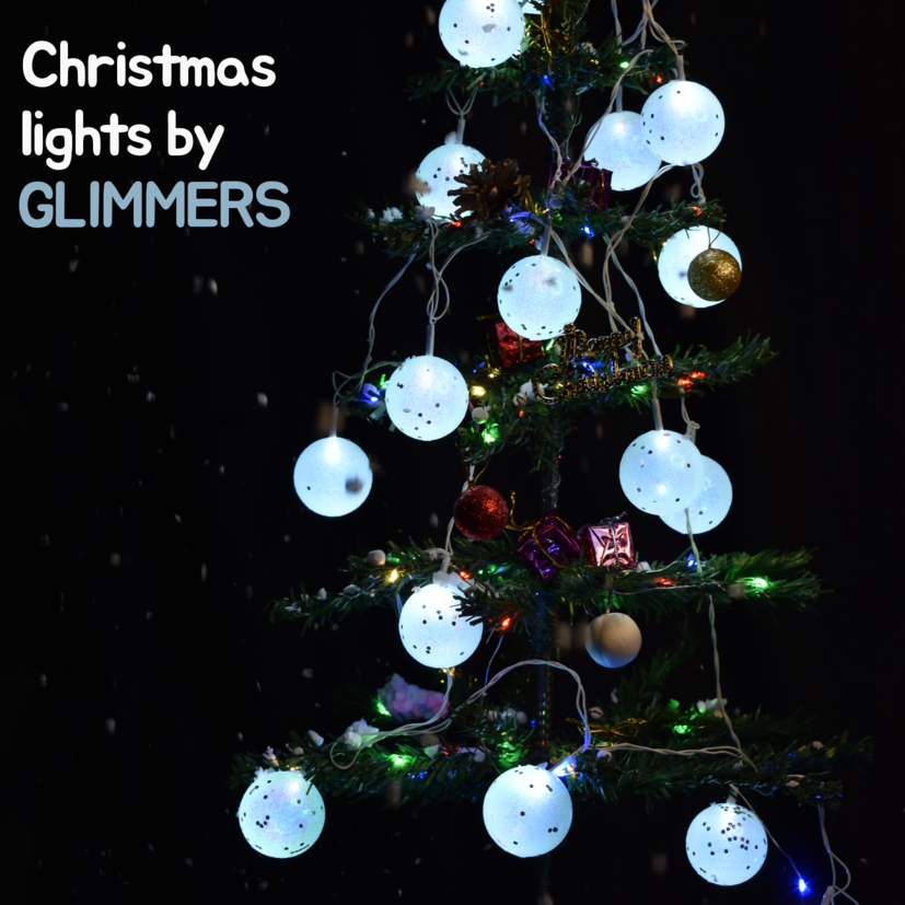 Big Sparkle Ball Light (4 Meters, 6 cm)
