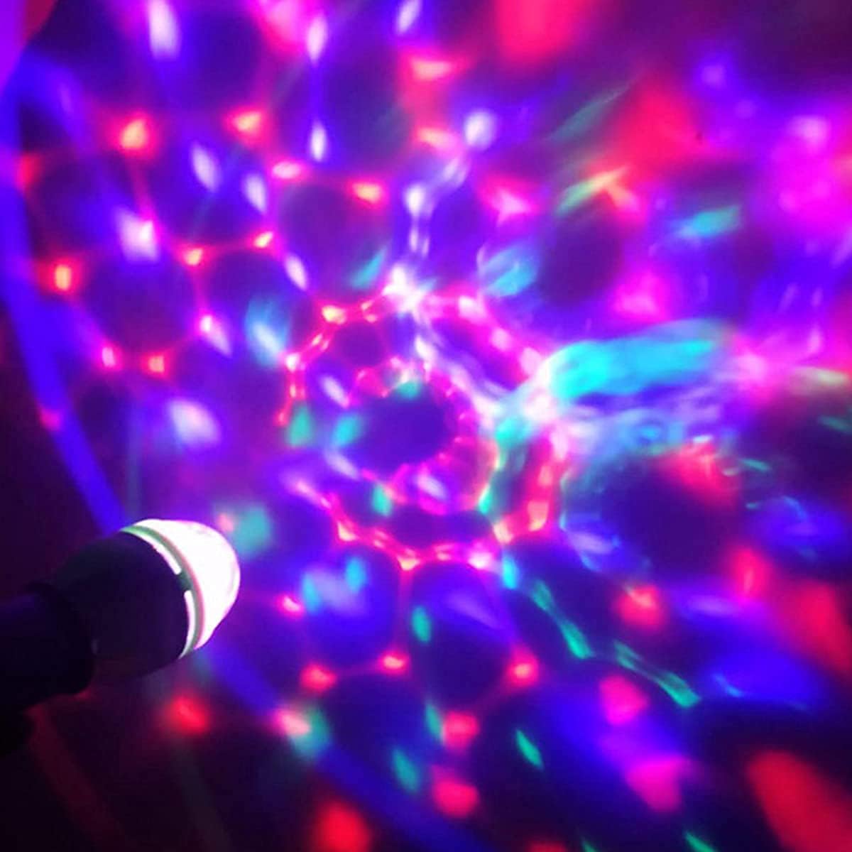 Disco Party Colour Changing Bulb (E27, Multicolour)