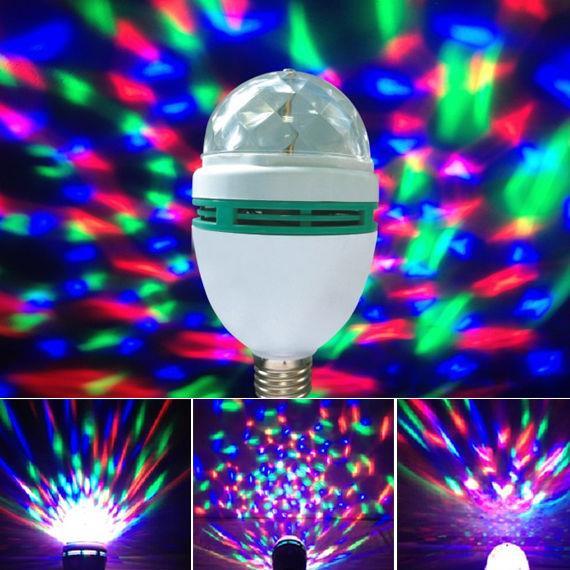 Disco Party Colour Changing Bulb (E27, Multicolour)