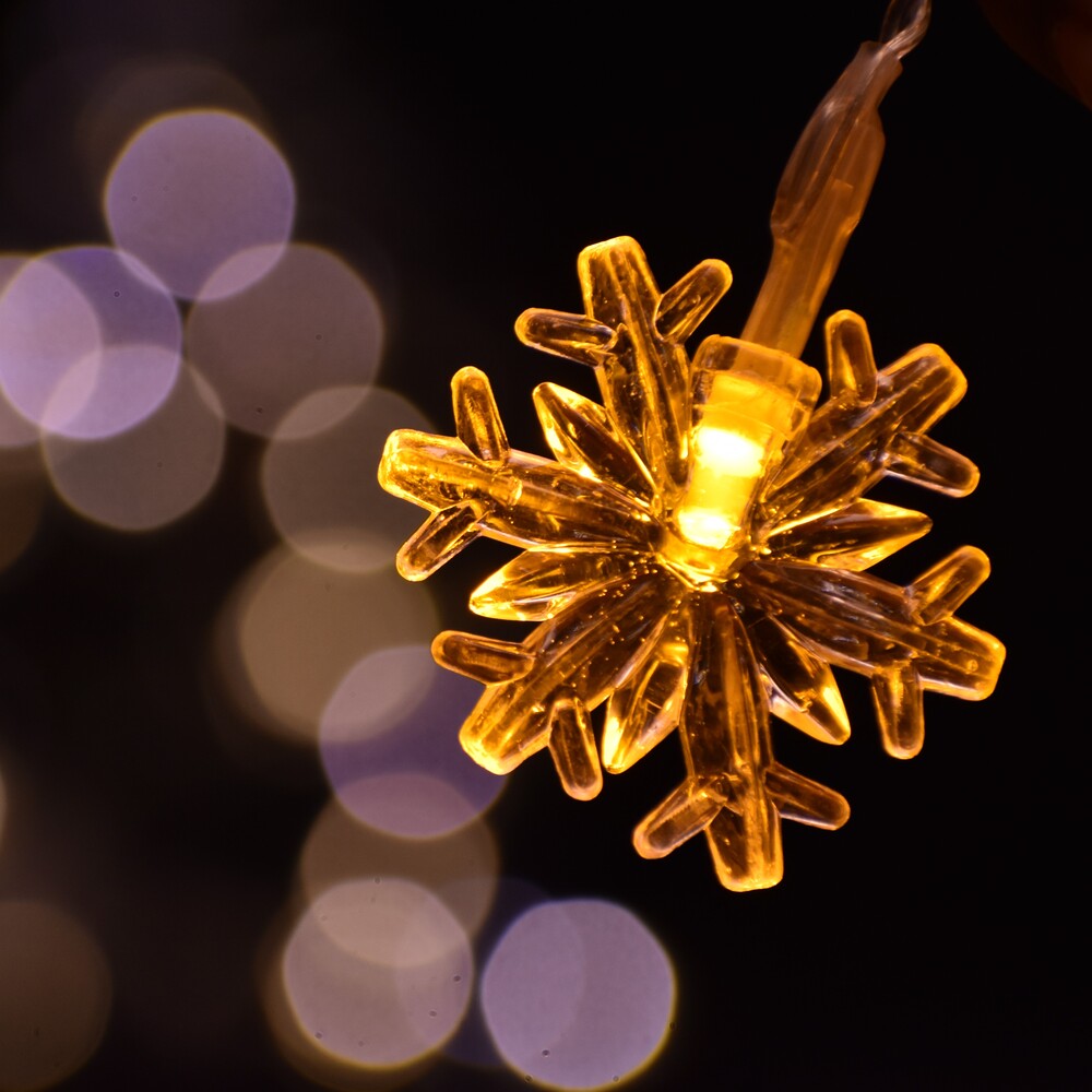 Snowflake String Light (4 Meters)