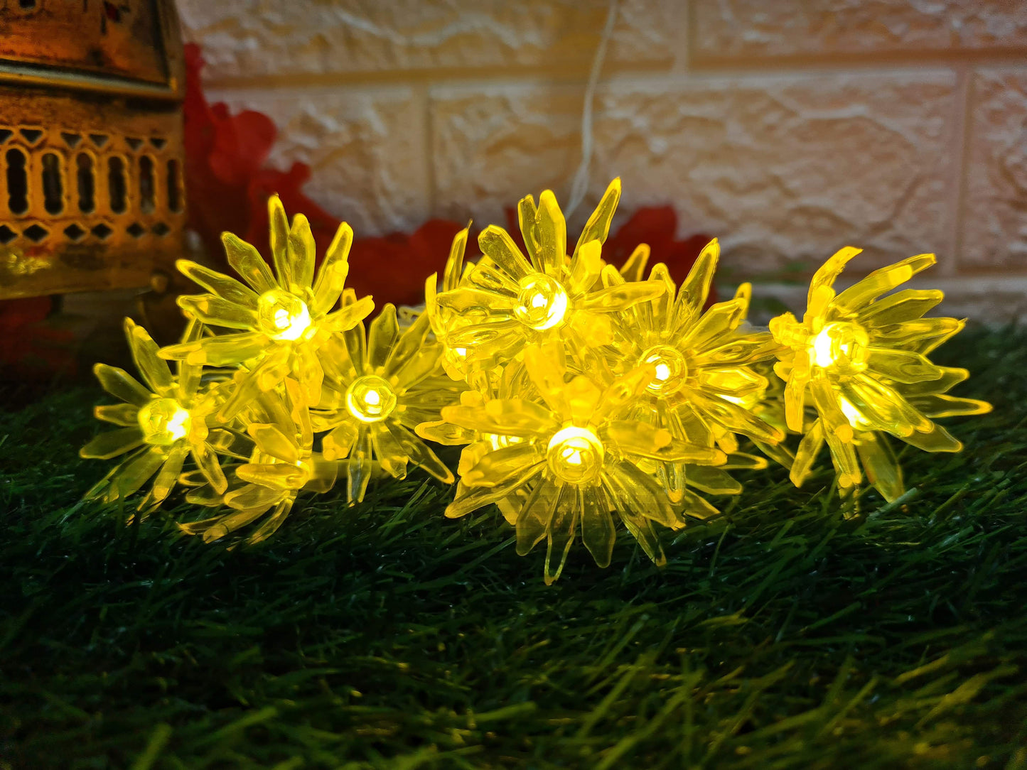 Silicon Sunflower String Light - 4 Meter