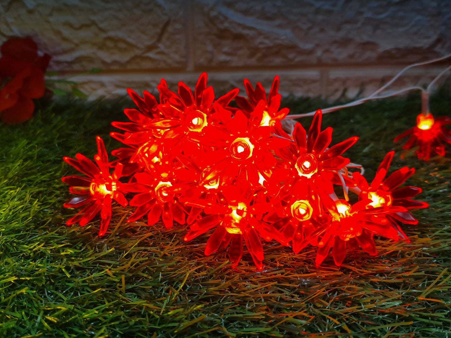 Silicon Sunflower String Light - 4 Meter