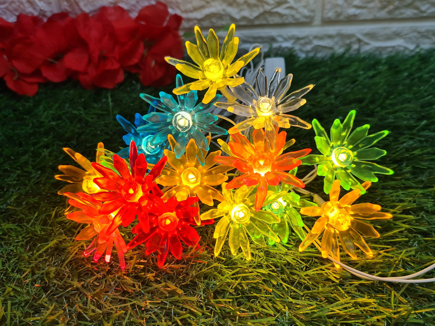 Silicon Sunflower String Light - 4 Meter