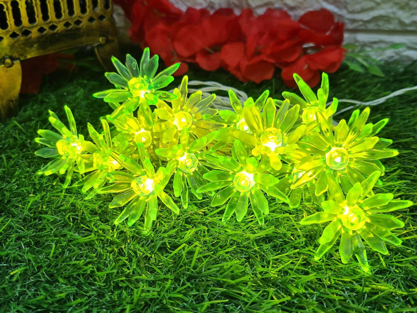 Silicon Sunflower String Light - 4 Meter