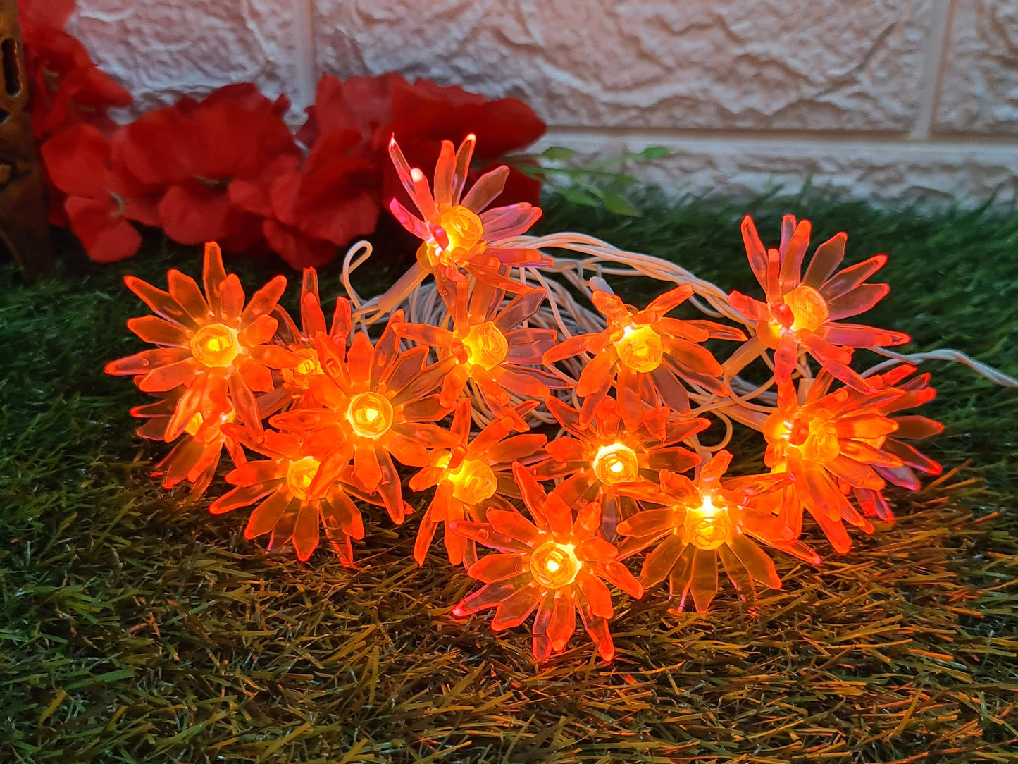 Silicon Sunflower String Light - 4 Meter