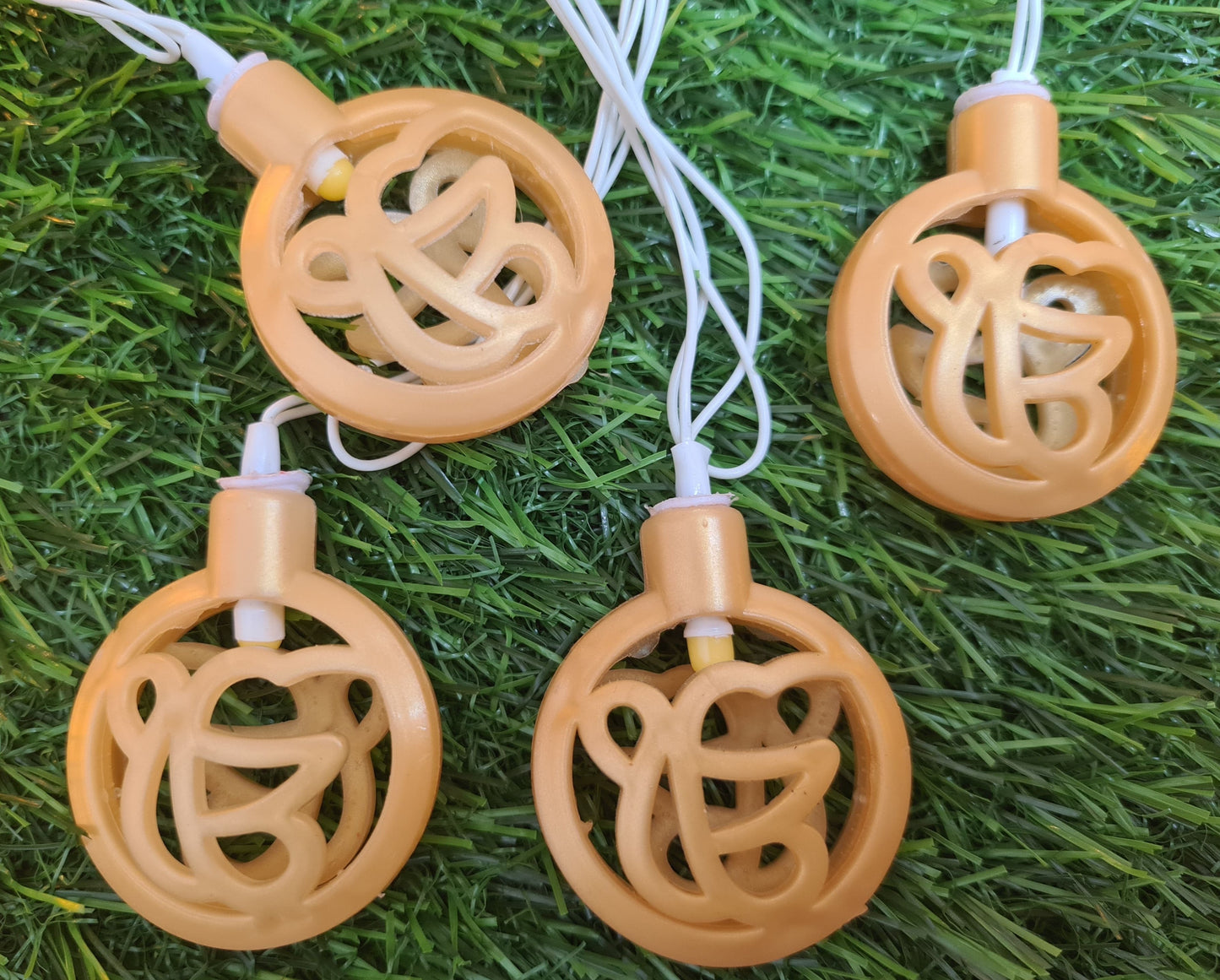Om, Satiya, Shree, Ek-Onkar - String Light - 4 Meter
