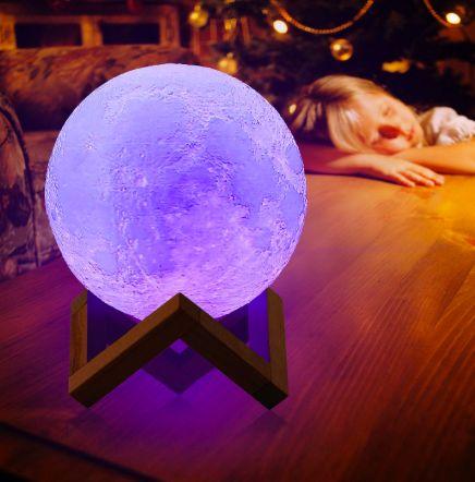 3D Moon Lamp Touch Light for home decoration