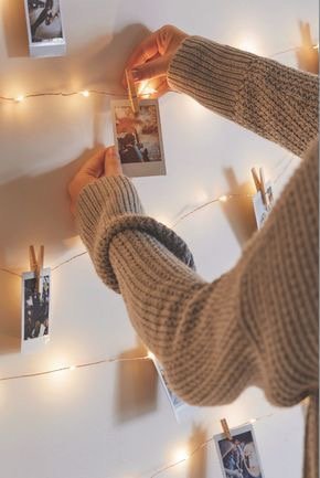 Wooden Photo Clip String Light (Warm White)