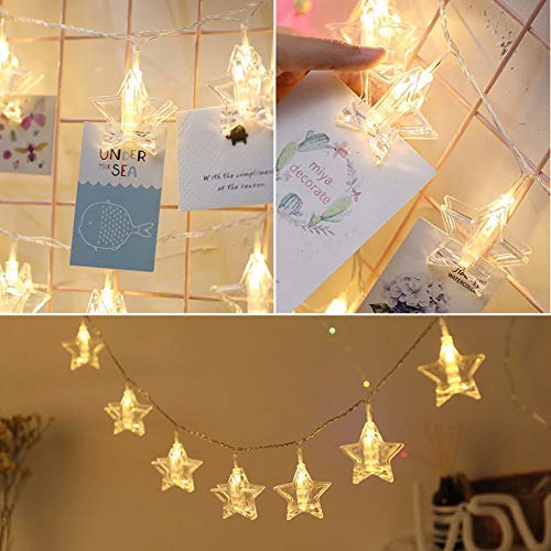 Star Photo Clip String Light - 16 Clips