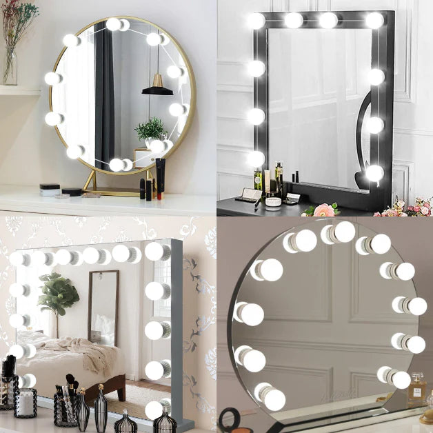 Vanity Mirror Ball Bulb Lights