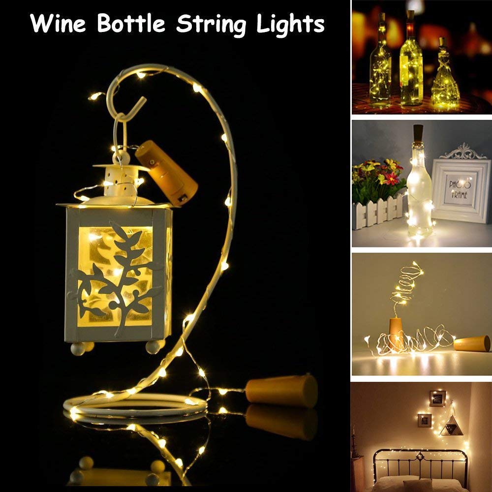 Glimmer Lightings home decoration bottle cork fairy string lights for Diwali Christmas Party and weddings