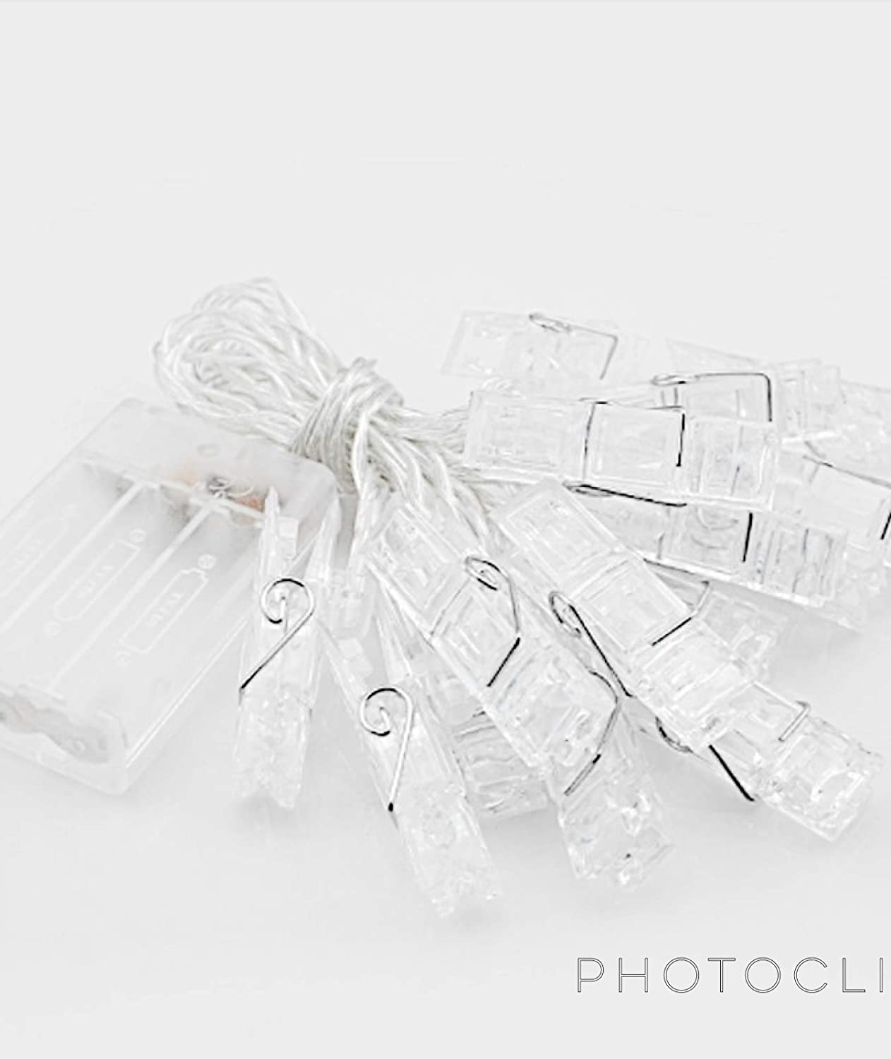 Photo Clip String Light 10 Lamps (Warm White, 1.5 Meters)