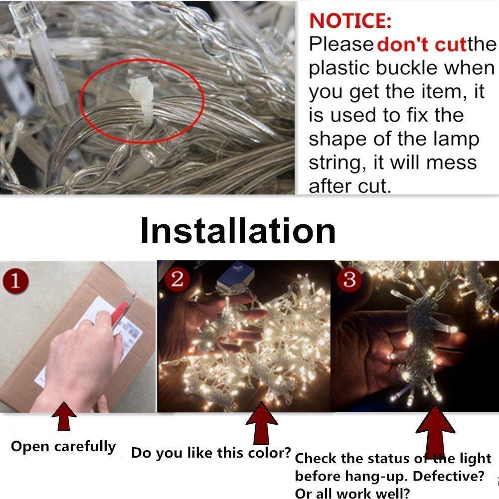 Glimmer Lightings home decoration curtain LED fairy string lights for Diwali Christmas Party and weddings