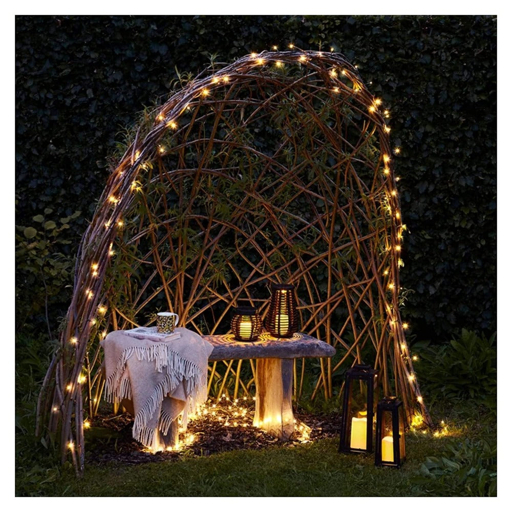 Glimmer Lightings home decoration bedroom 25 meter LED ladi string lights for Diwali Christmas Party balcony and weddings