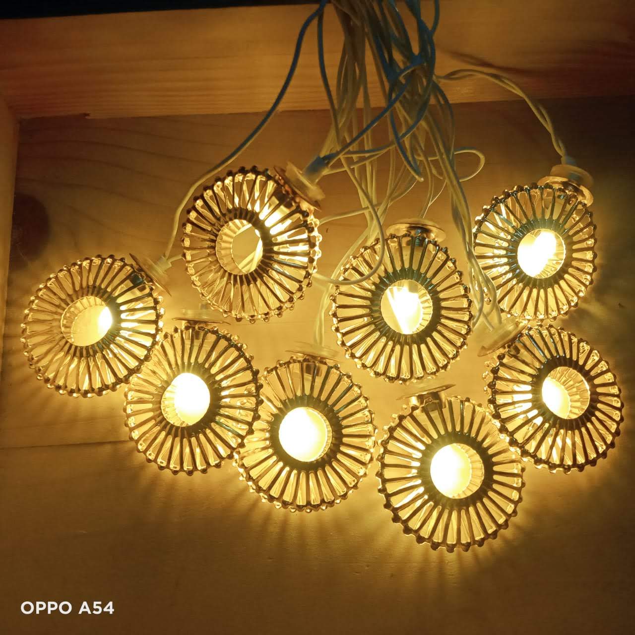Metal Designs String Light - 4 Meter