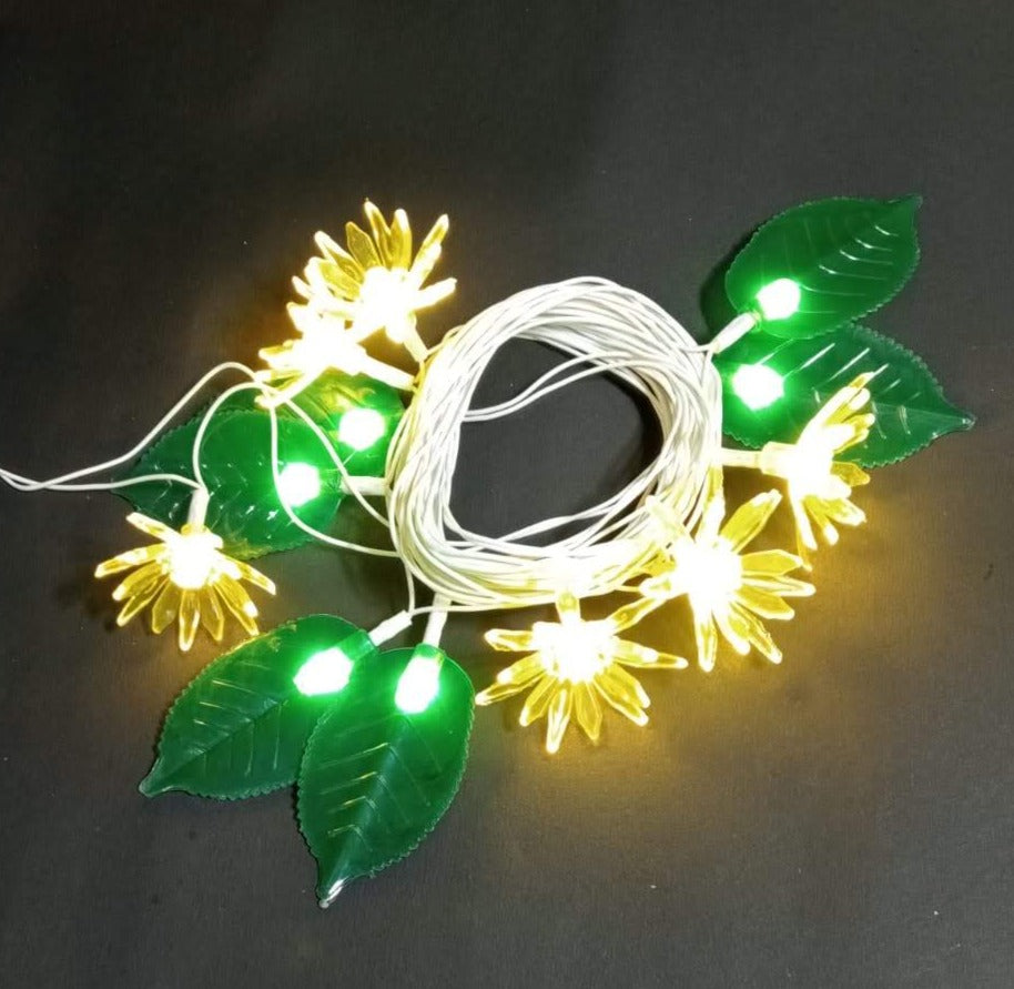 Flower Leaf String Light - 4 Meter