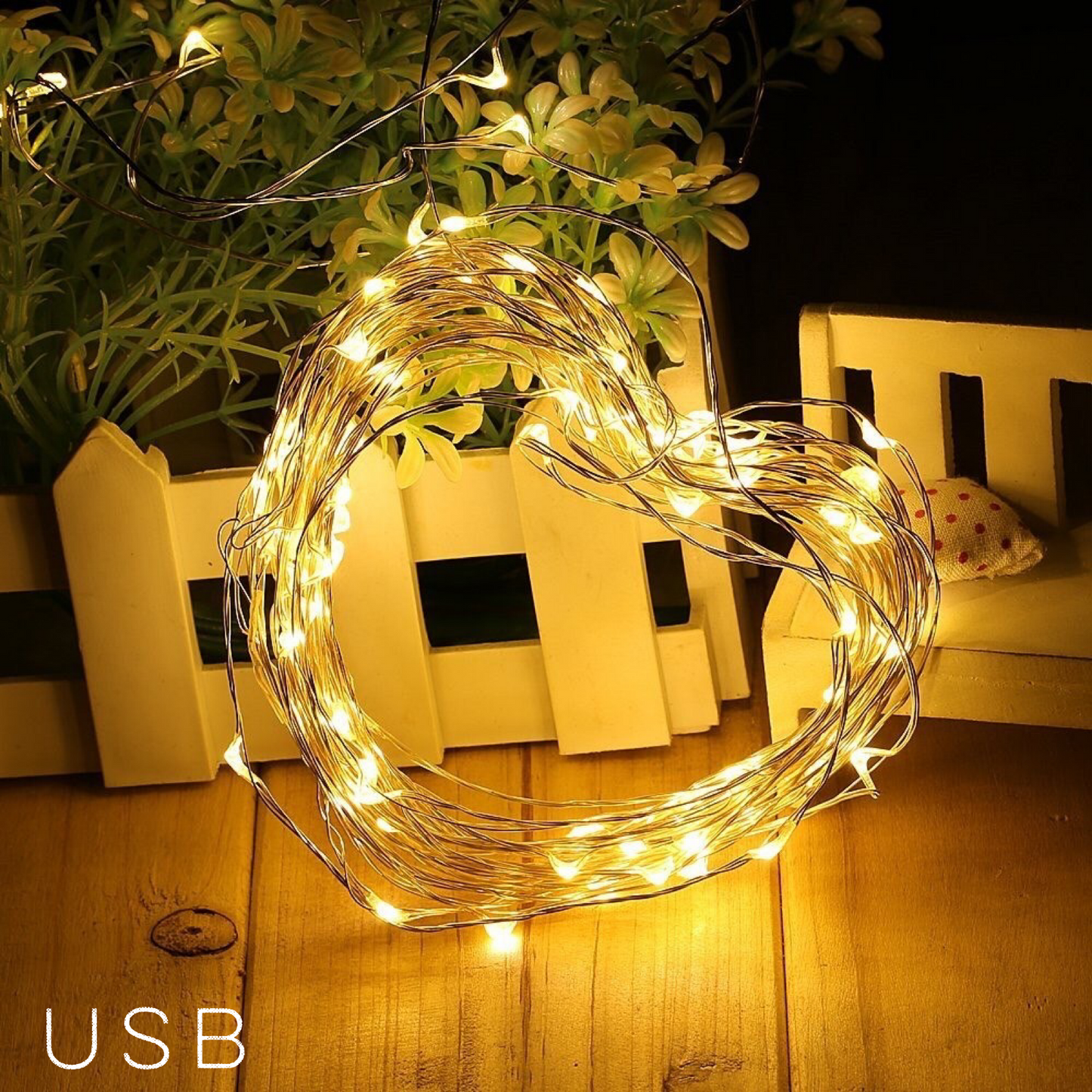 Glimmer Lightings home decoration mini LED cork fairy string lights for Diwali Christmas Party balcony and weddings