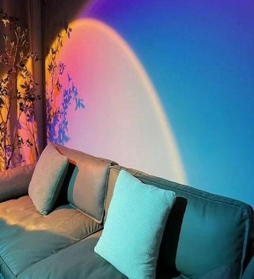 Sunset LED Lamp with Remote - 16 Colours in 1
