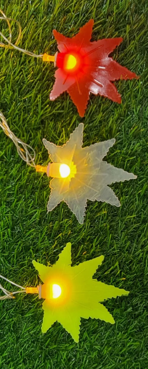 Maple Leaf String Lights - 4 Meters