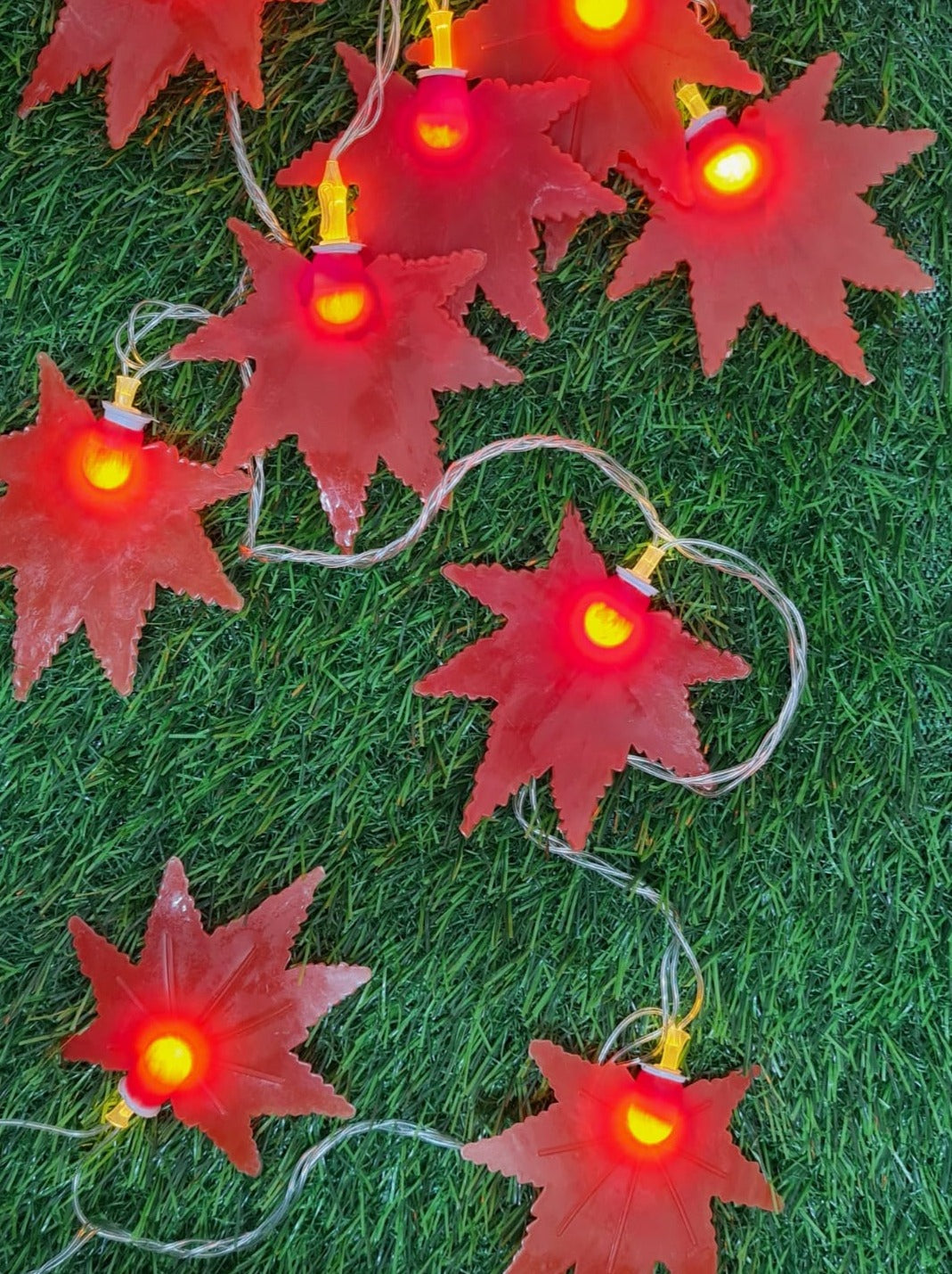 Maple Leaf String Lights - 4 Meters