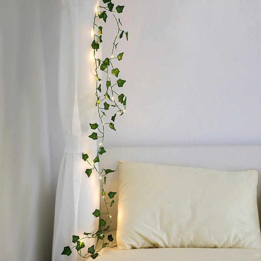 Single Leaf Vine String Light - 2 Meters