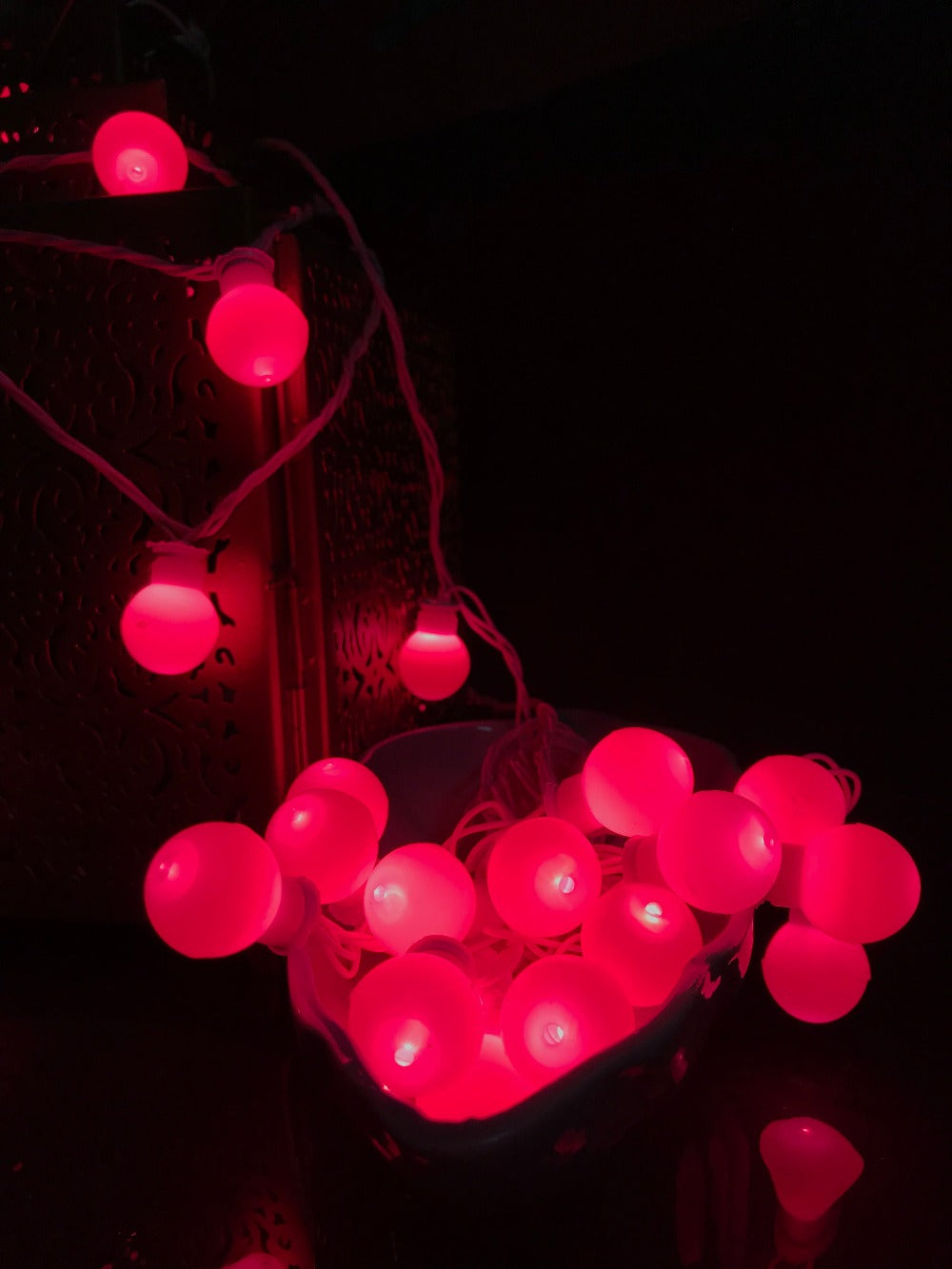 Glimmer Lightings home decoration Elegant ball fairy string lights for Diwali Christmas Party and weddings