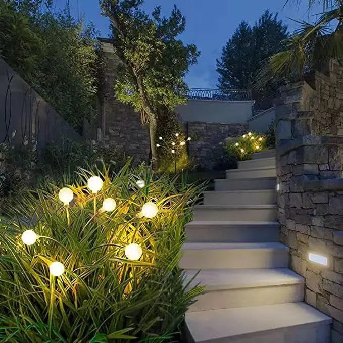 Solar Garden Firefly Ball Lights (Pack of 2, 8 Balls)