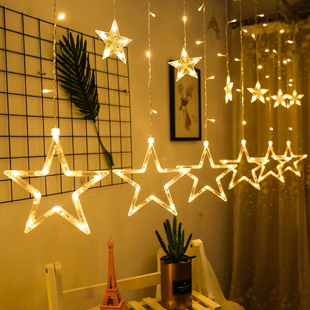 Glimmer Lightings home decoration bedroom curtain string lights for Diwali Christmas Party balcony and weddings