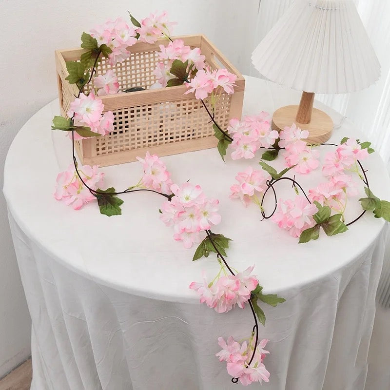 Artificial Flower Vine Decor