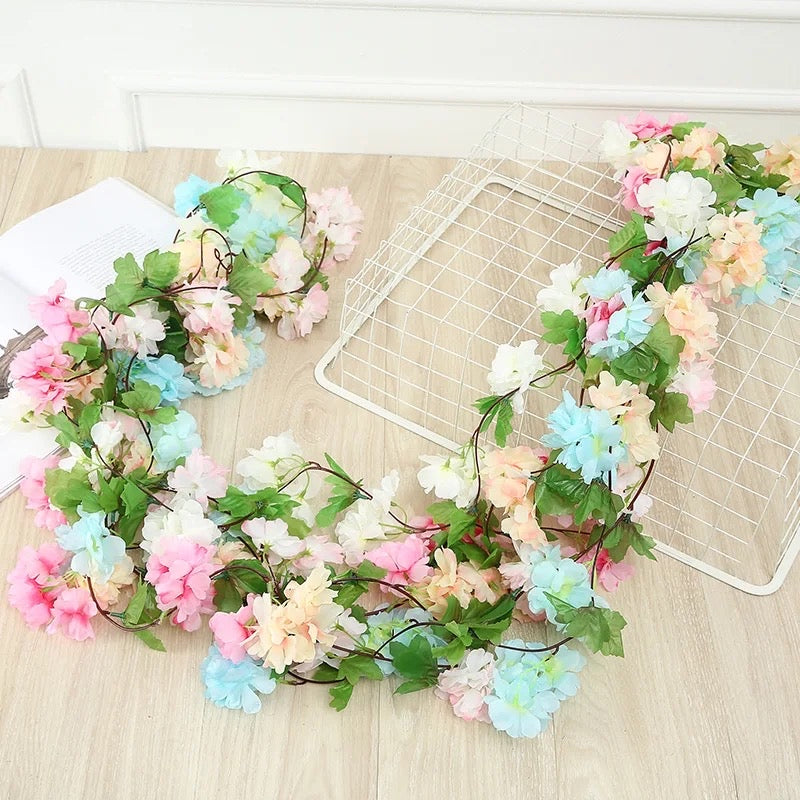 Artificial Flower Vine Decor
