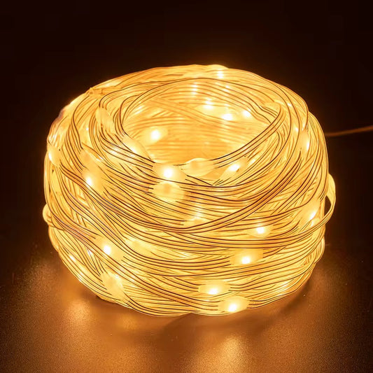 Magic LED Flexible Wire Ambient Lights - Plug Operated - Running Function - 10 Meter - Waterproof