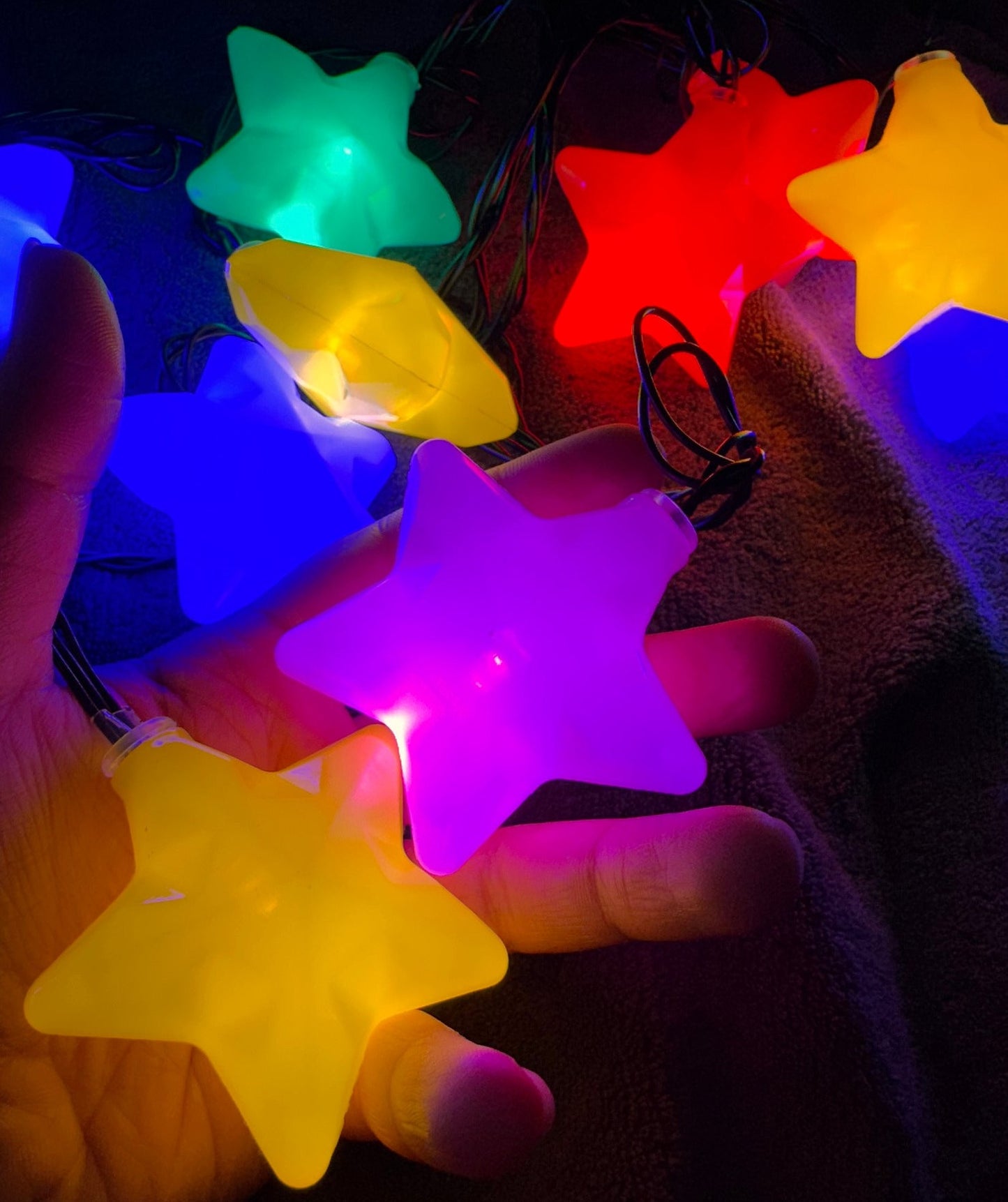Star LED String Light (Multi, 15 Foot)