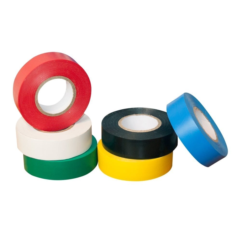 Electrical Tape for Repair PVC Electrical Insulation Tape - Pack of 5