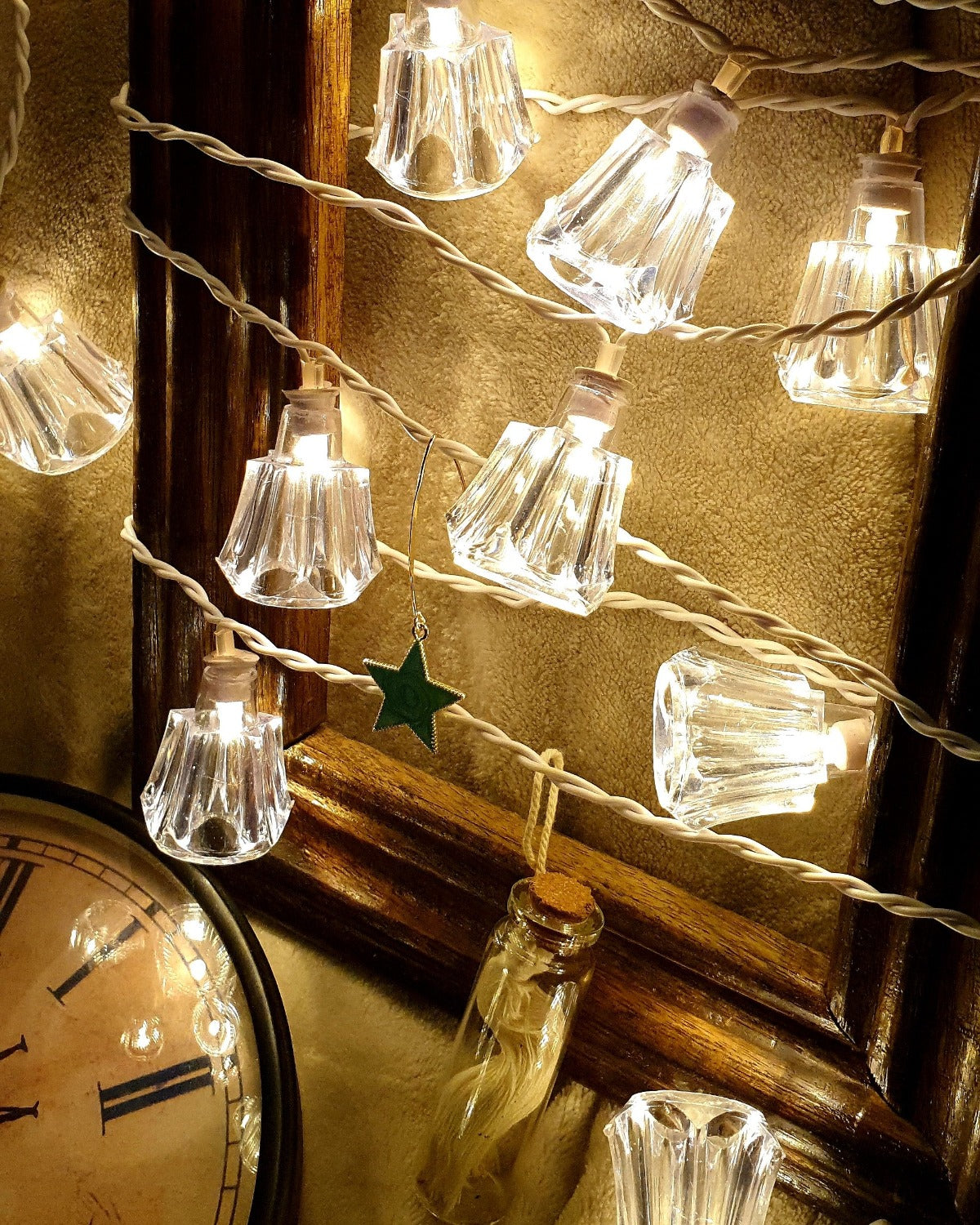 Crystal Dome String Light (Warm White, 4 Meters)