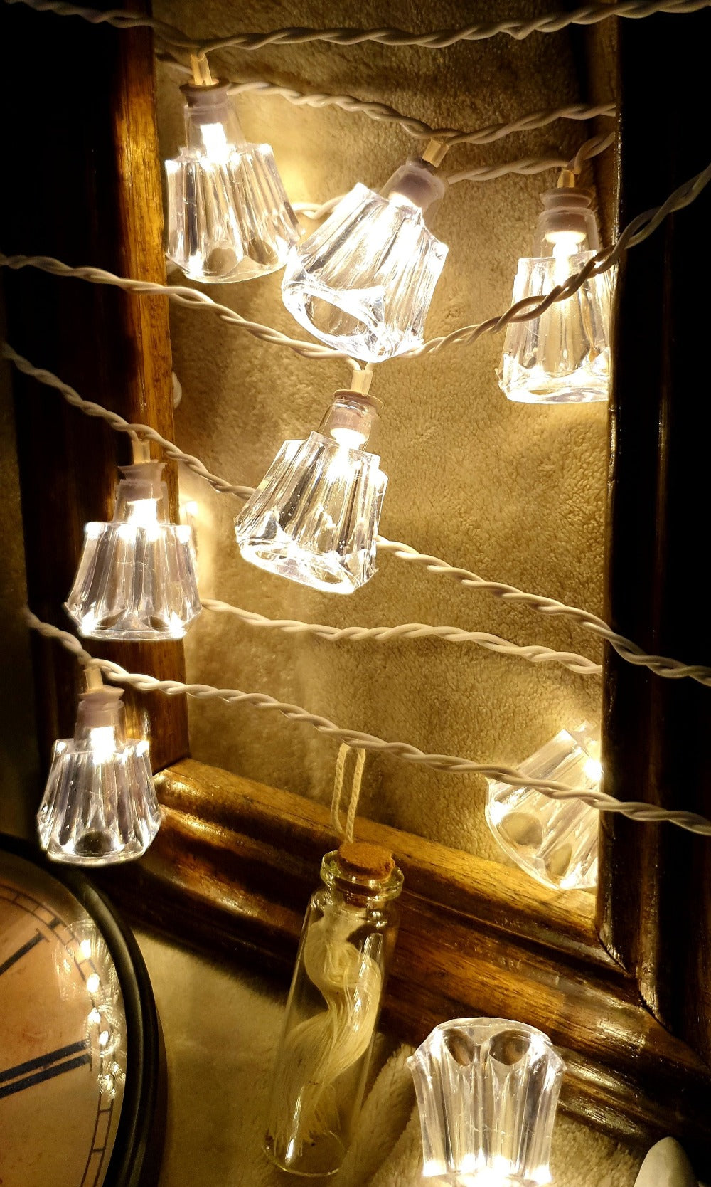 Crystal Dome String Light (Warm White, 4 Meters)