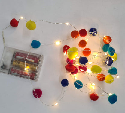 Pom-Pom String Light - 3 Meters