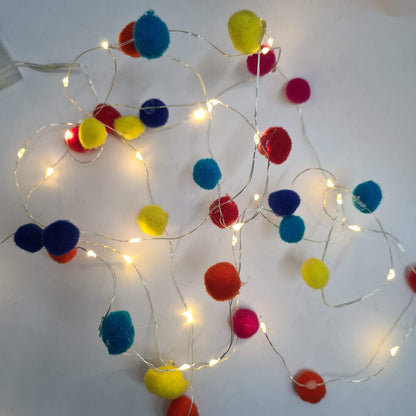 Pom-Pom String Light - 3 Meters