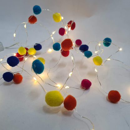 Pom-Pom String Light - 3 Meters