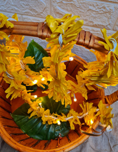 Festive Flower Vine - 5 Foot