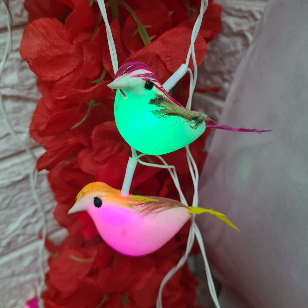 Glimmer Lightings home decoration bird string lights for Diwali Christmas Party and weddings