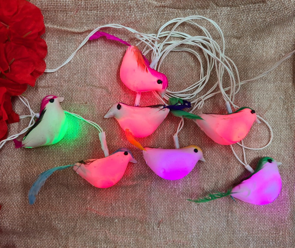 Glimmer Lightings home decoration bird string lights for Diwali Christmas Party and weddings