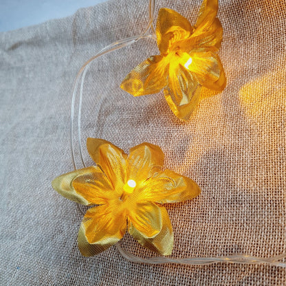 Golden Flower String Light - 4 Meter