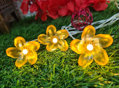 Medium Silicon Flower String Light - 4 Meter