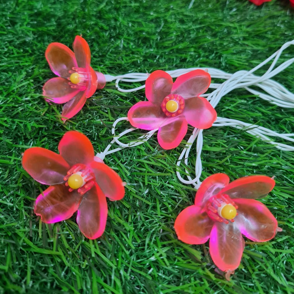 Medium Silicon Flower String Light - 4 Meter